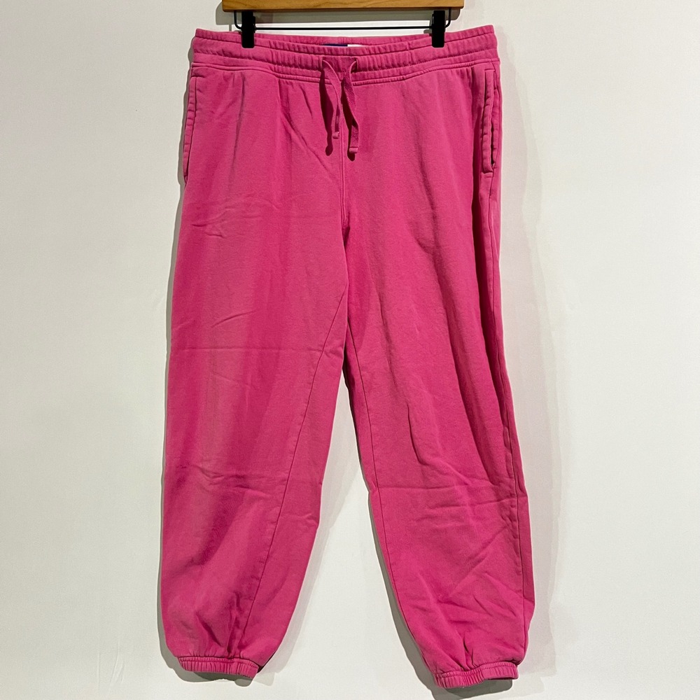 Old Navy Pink High Waisted Joggers Casual Lounge Sweatpants Large Athletic Sport